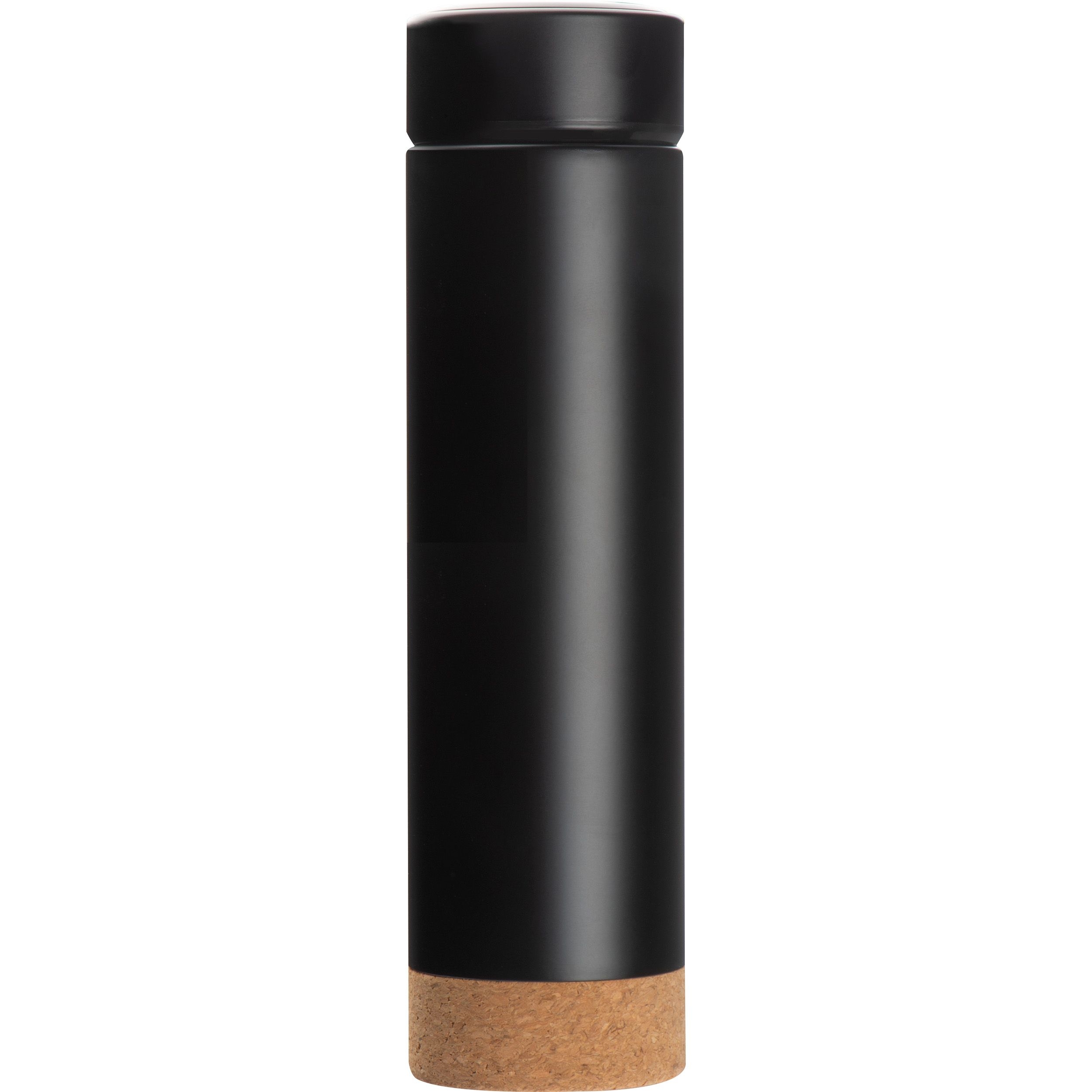 MA62142-03Vakuum Edelstahlflasche mit Teesieb_ 450ml_ schwarz