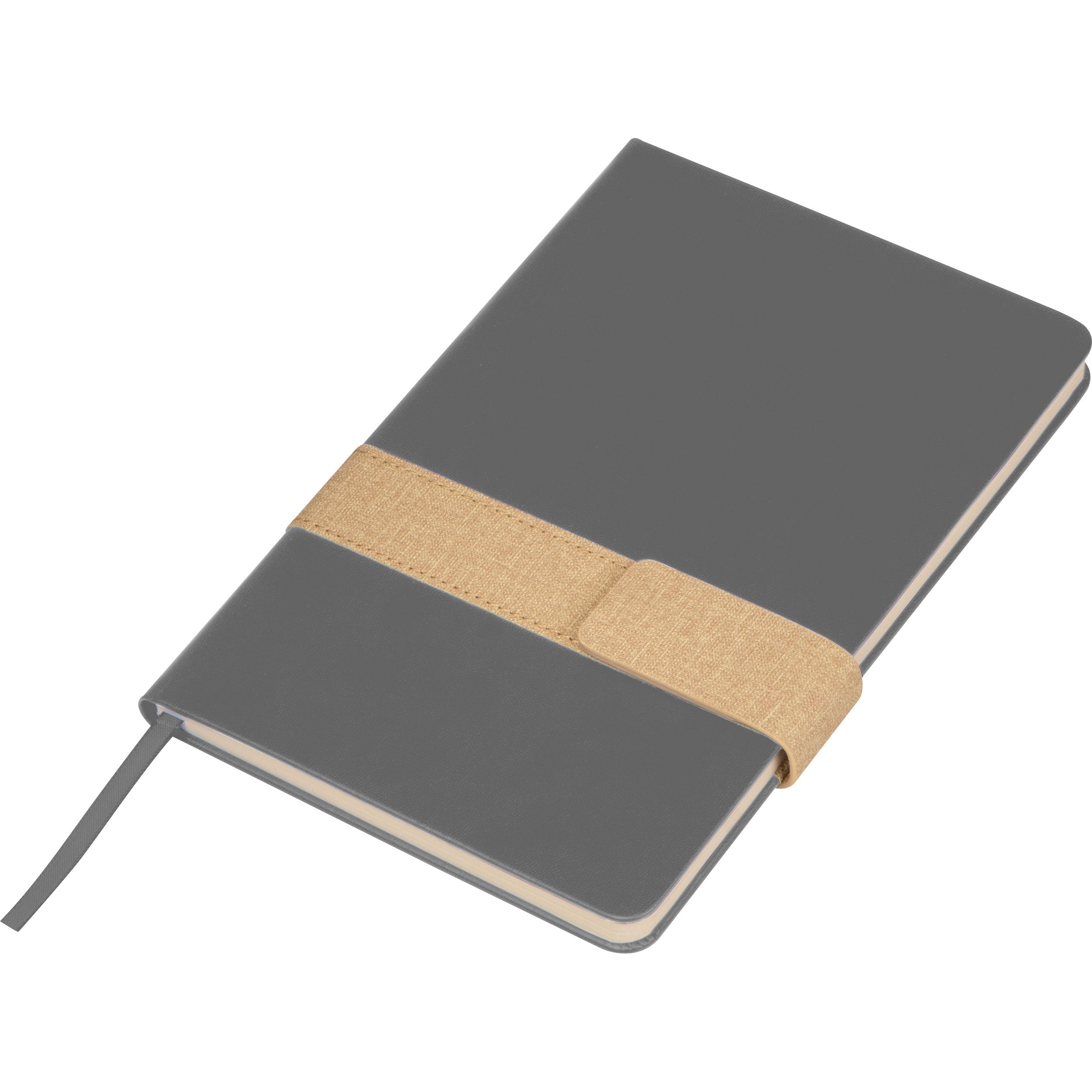 MA24227-07Notizbuch mit Magnetverschluss DOUGLAS_ silbergrau