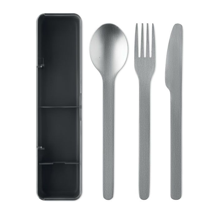 MO2677-03Mesteck Besteck-Set Edelstahl_ schwarz