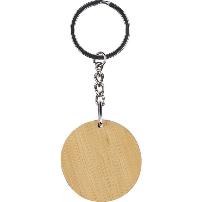 GI1172270-01Schluesselanhaenger aus Bambus Gene_ schwarz