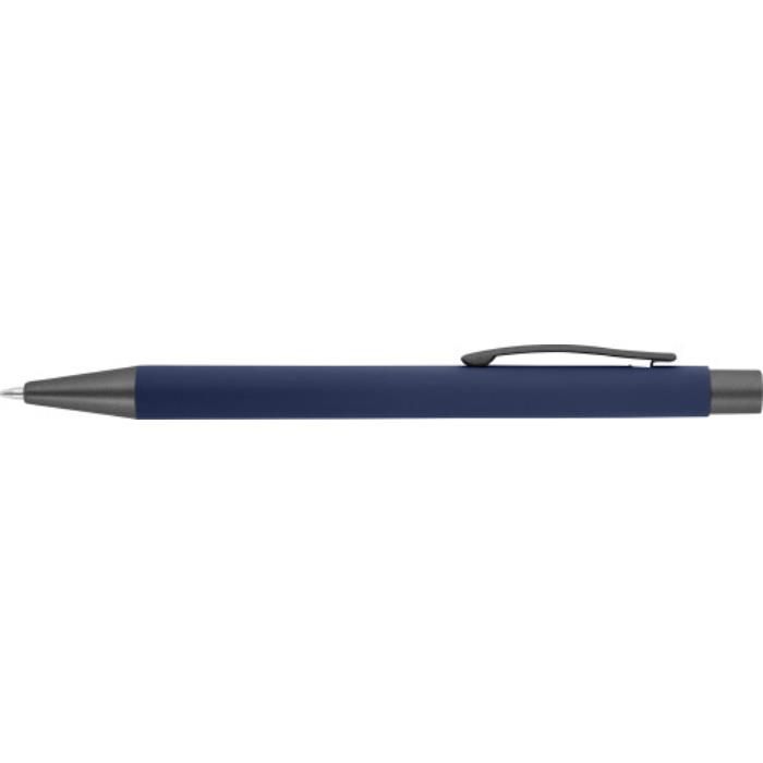 GI8298-05Kugelschreiber mit Softtouch-Oberflaeche und Glanzgravur Emmett_ Blau GI8298-05Kugelschreiber mit Softtouch-Oberflaeche und Glanzgravur Emmett_ Blau