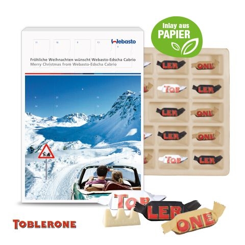CD55407Adventskalender mit TOBLERONE Mix