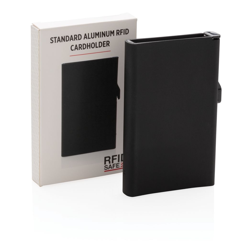 XDP820.04-1Aluminium RFID Kartenhalter_ schwarz