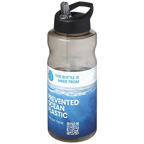 PF210179-3H2O Active® Eco Big Base 1L Sportflasche mit Ausgussdeckel _ kohle_schwarz