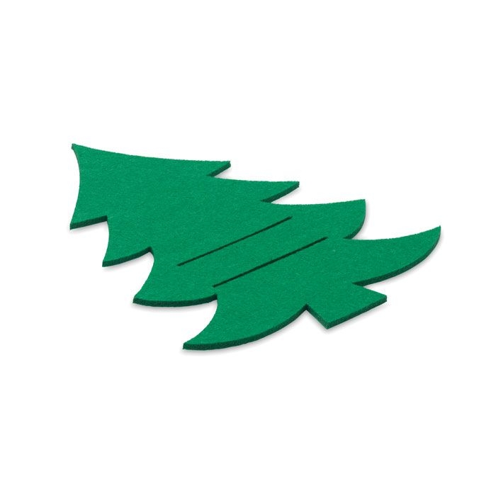 CX1479-09Treesguard Besteckhalter-Set RPET-Filz_ Gruen