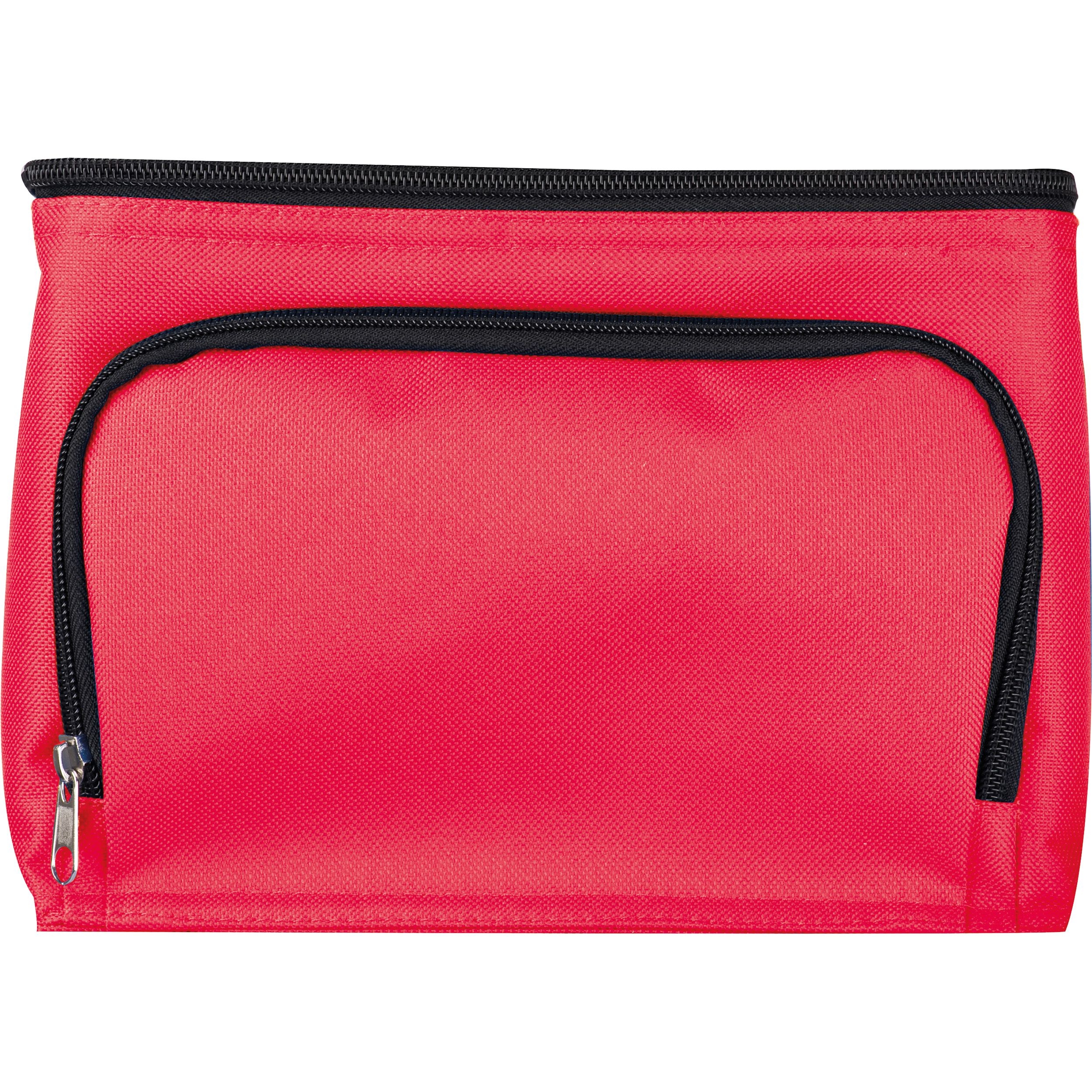 MA68321-05Kuehltasche aus Polyester JEFFREY_ rot