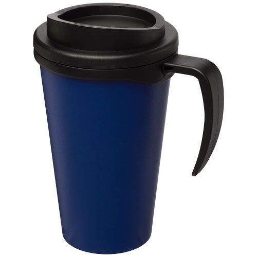 PF210004-20Americano® Grande 350 ml Isolierbecher_ blau_schwarz PF210004-20Americano® Grande 350 ml Isolierbecher_ blau_schwarz