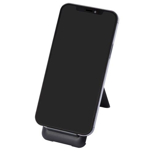 PF124361-2Savvy recyceltes modulares Ladekabel mit Telefonhalterung_ schwarz