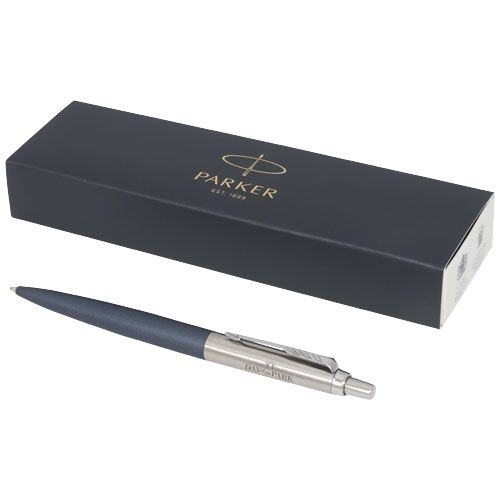 PF107327-2Parker Jotter XL matt mit Kugelschreiber mit Chromverzierung _blaue Mine_ blau