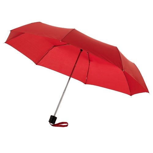 PF109052-3Ida 21_5_ Kompaktregenschirm_ rot