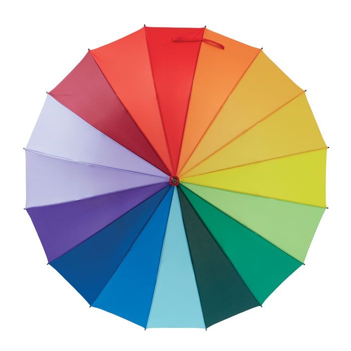 MO6540-99Bowbrella Regenschirm regenbogenfarbig_ bunt