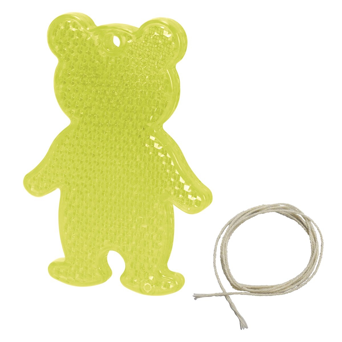 HE7800B-T4Sicherheits-Reflektor _Baer_ gelb-transparent