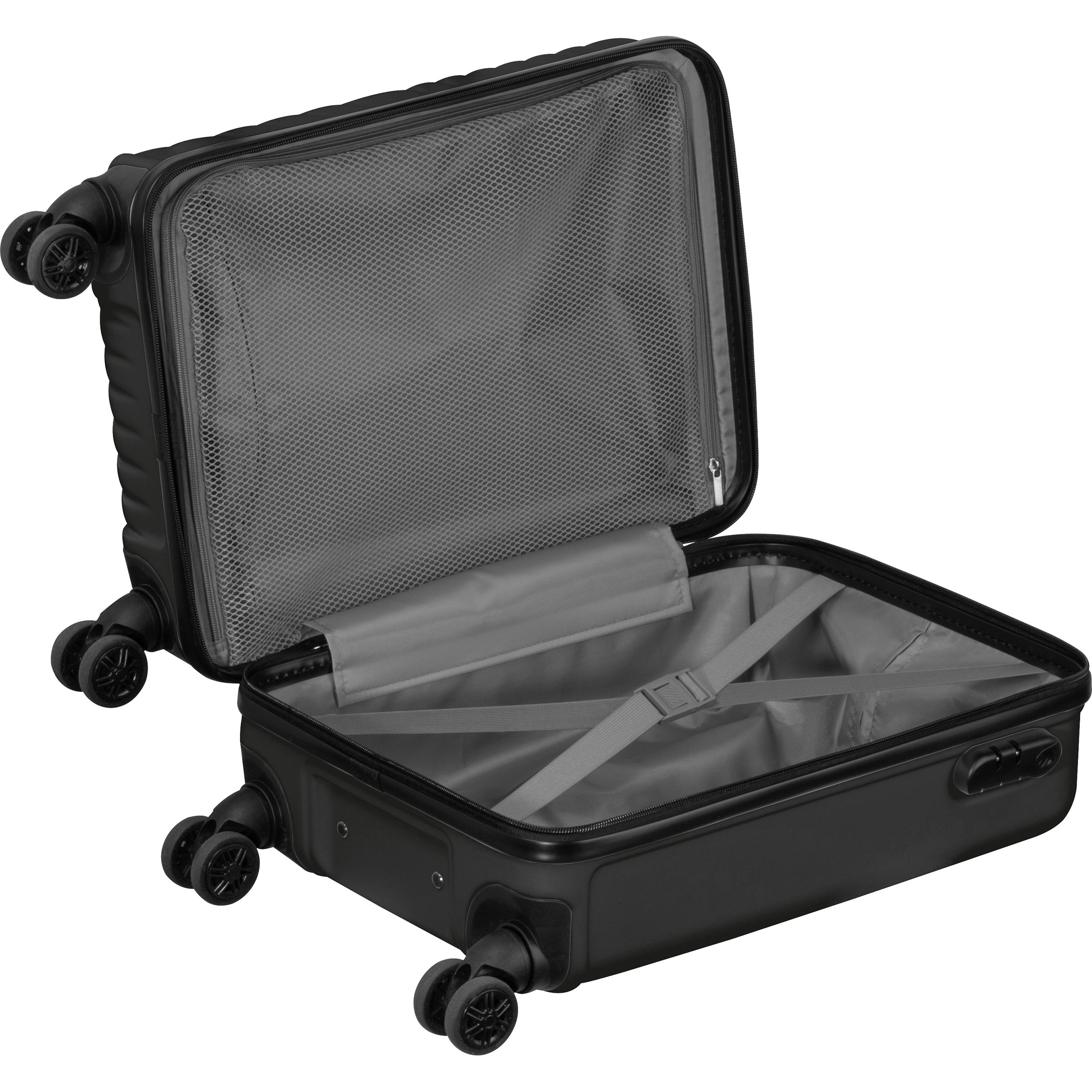 MA65533-03CrisMa Handgepaeck Trolley AARON_ schwarz