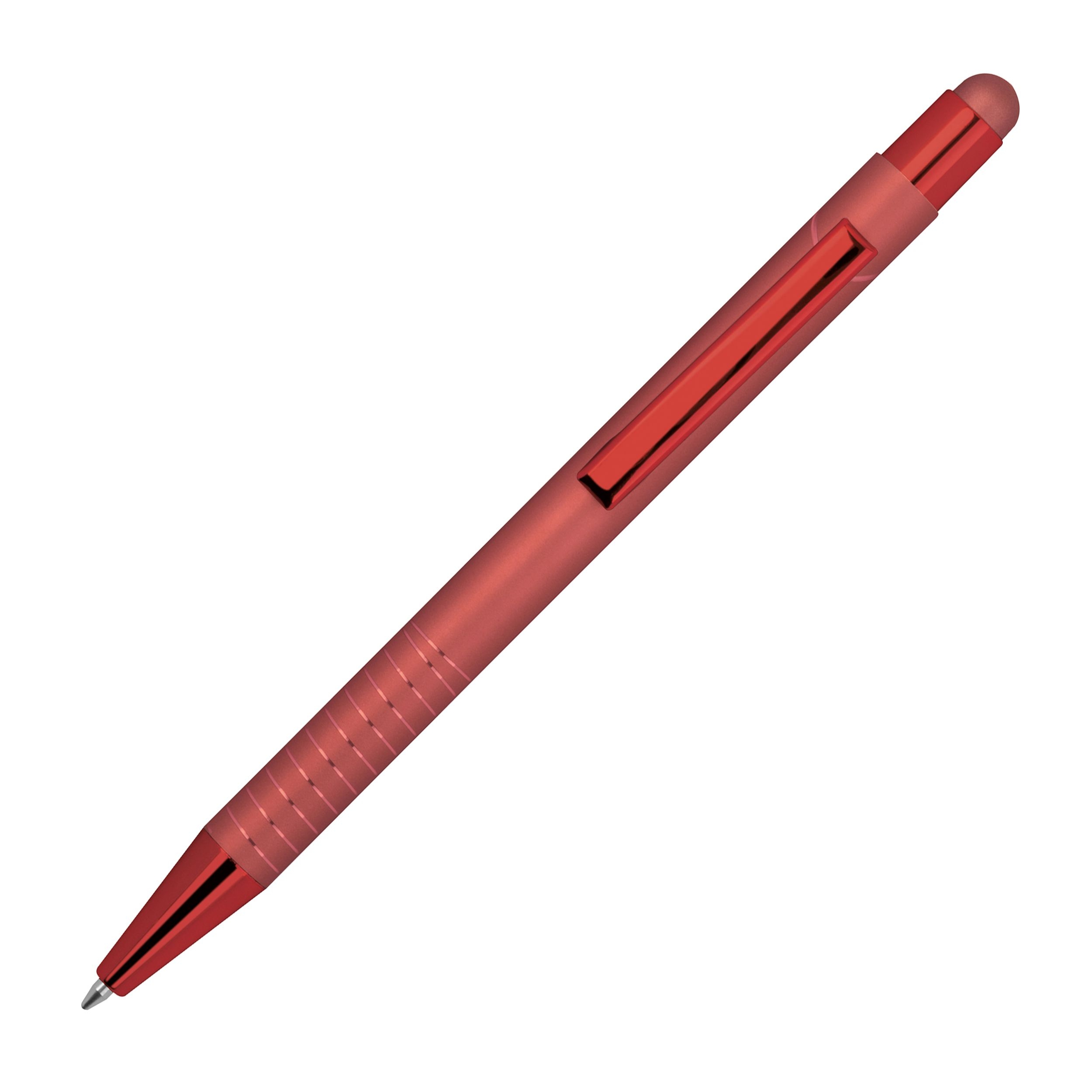 MA15413-05Kugelschreiber mit Touch Pen ANGELO_ rot