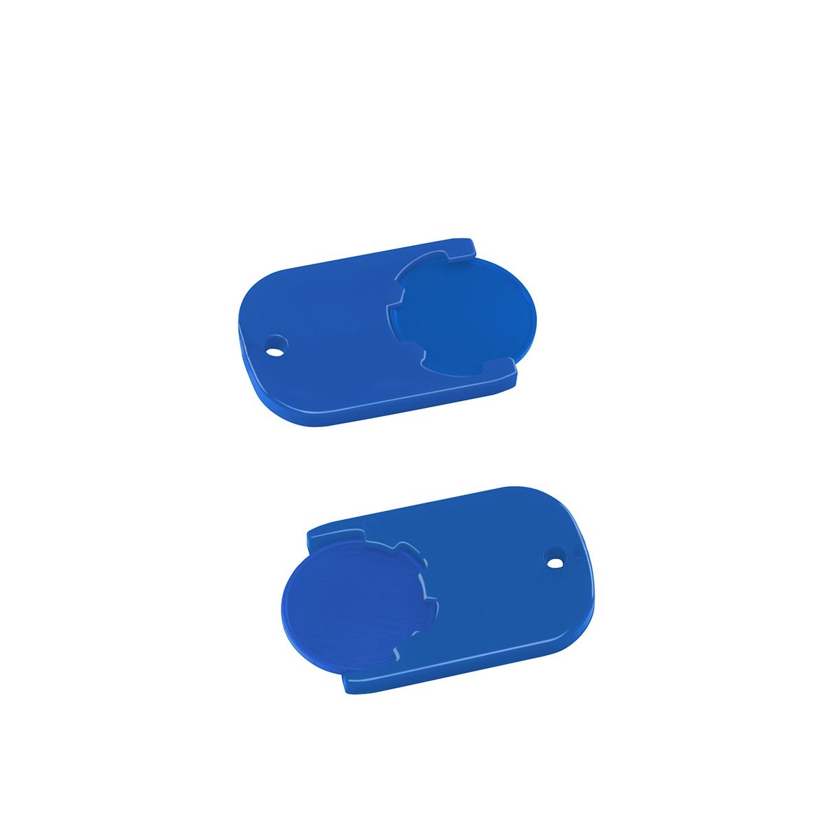 HE7555-3-3Chiphalter mit 1€-Chip _Gamma_ blau_ blau
