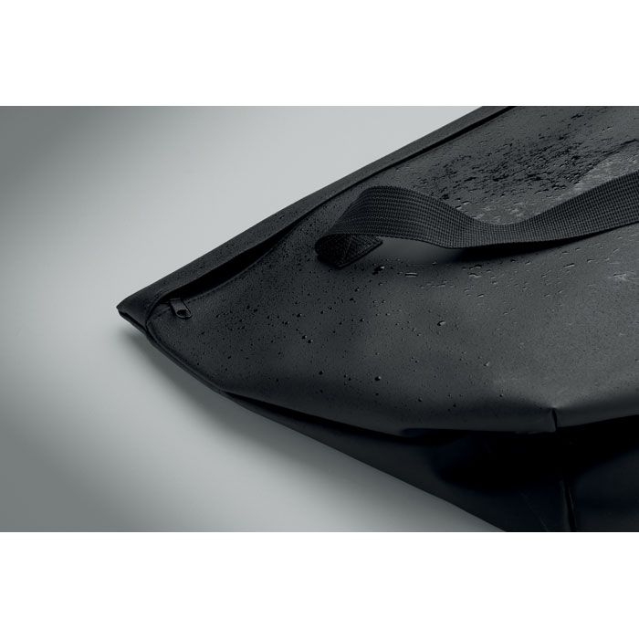 MO3216-03Ride Tote Bag Fahrrad-Einkaufstasche PU 10L_ schwarz