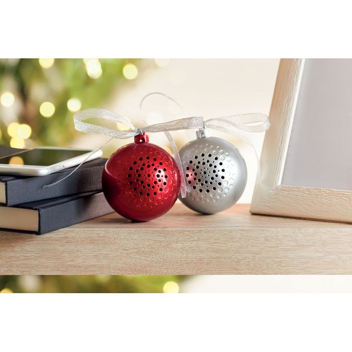 CX1449-05Jingle Ball Wireless Lautsprecher_ Rot