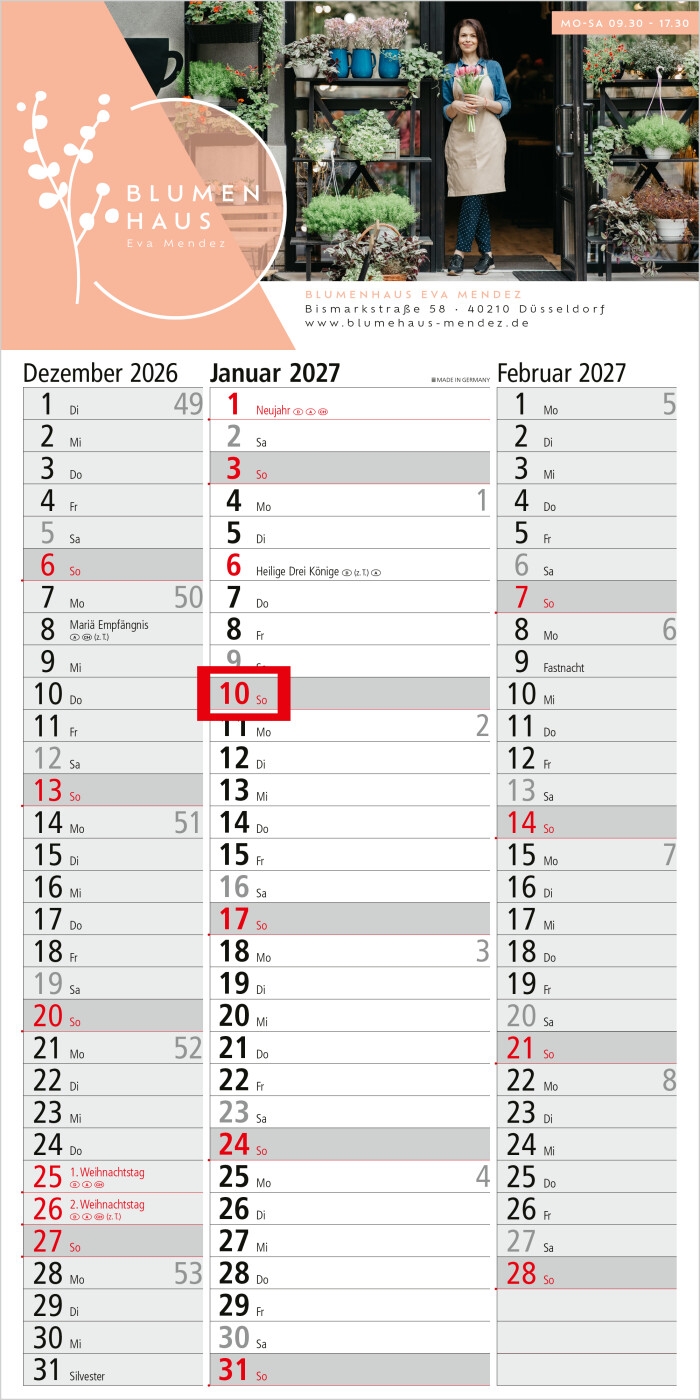GE0034-HE3-Monatskalender Spectrum 3