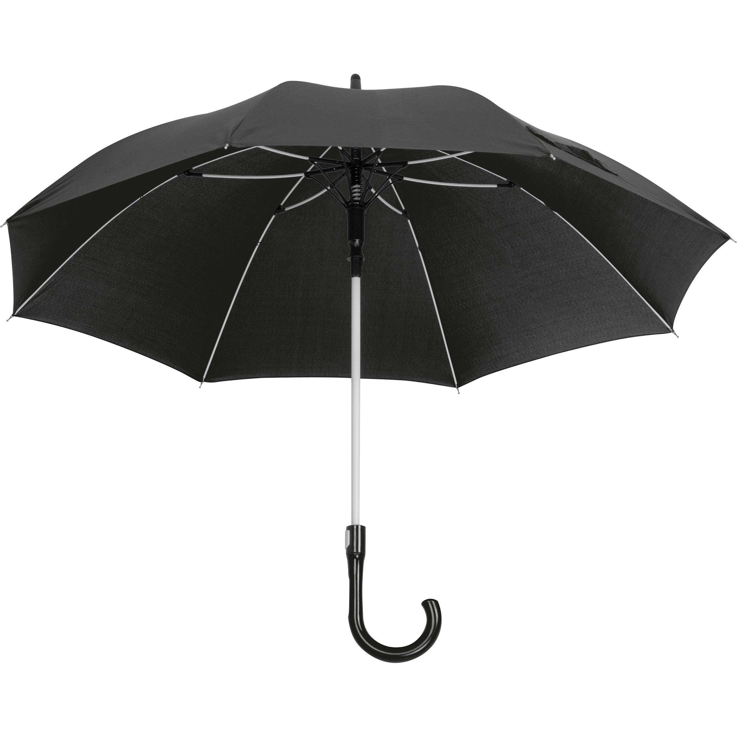 MA45264-03Regenschirm mit Fiberglassgestaenge BENIAMIN_ schwarz