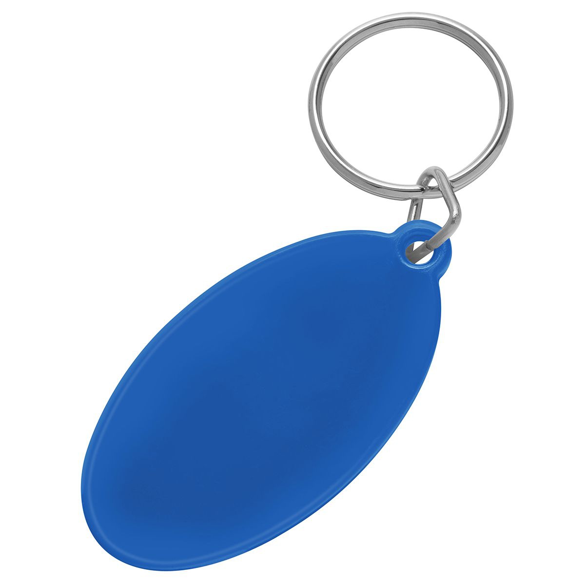 Schlüsselanhänger "Oval", blau