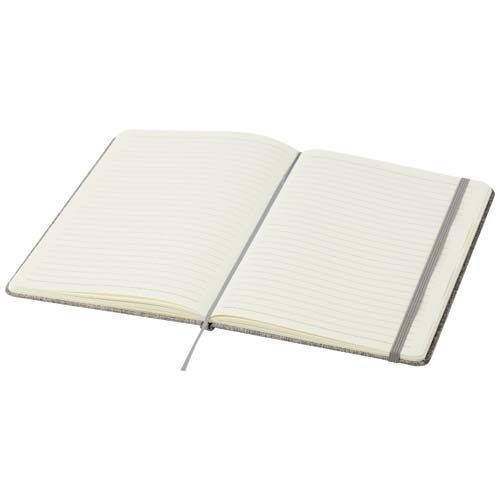 PF107900-3Ramona A5 Baumwoll Notizbuch_ grau