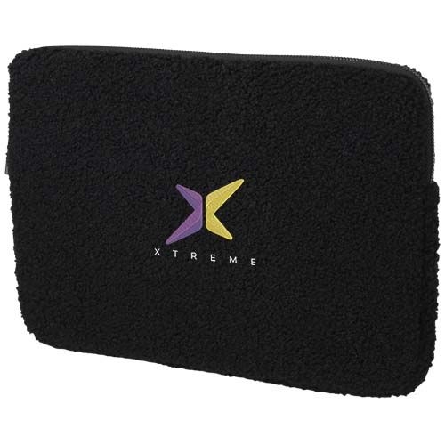 PF120775-2Bear 13_ GRS-recycelte Sherpa Laptophuelle 2 L _ schwarz