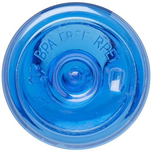PF100777-3Sky  650 ml Sportflasche aus recyceltem Kunststoff_ blau