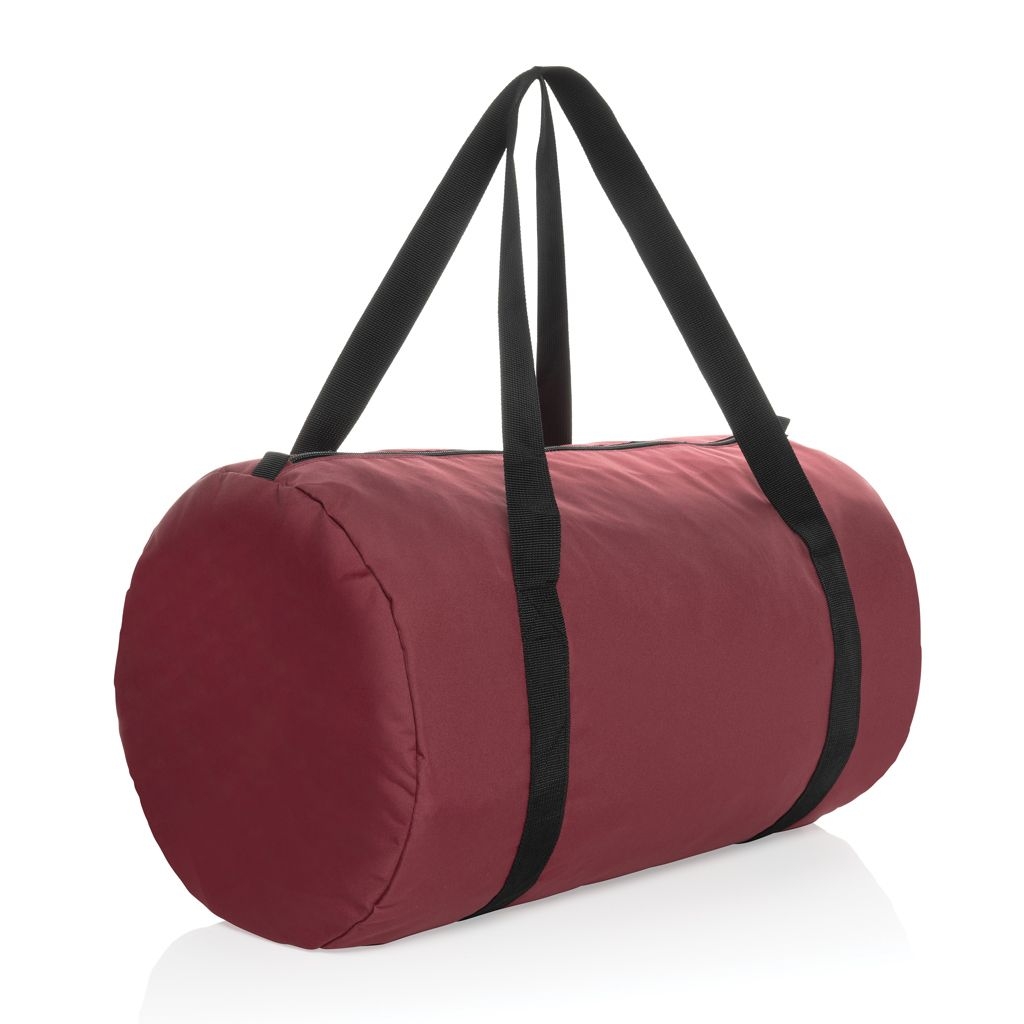 XDP763.18-04Dillon AWARE™ RPET faltbare Sporttasche_ rot