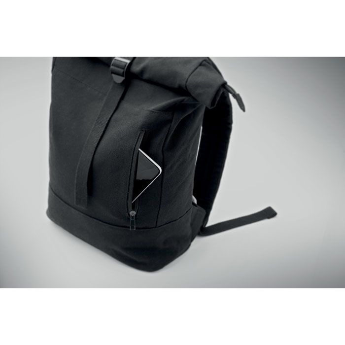 MO2400-03Koper Roll 15_ Rolltop-Laptop-Rucksack_ schwarz