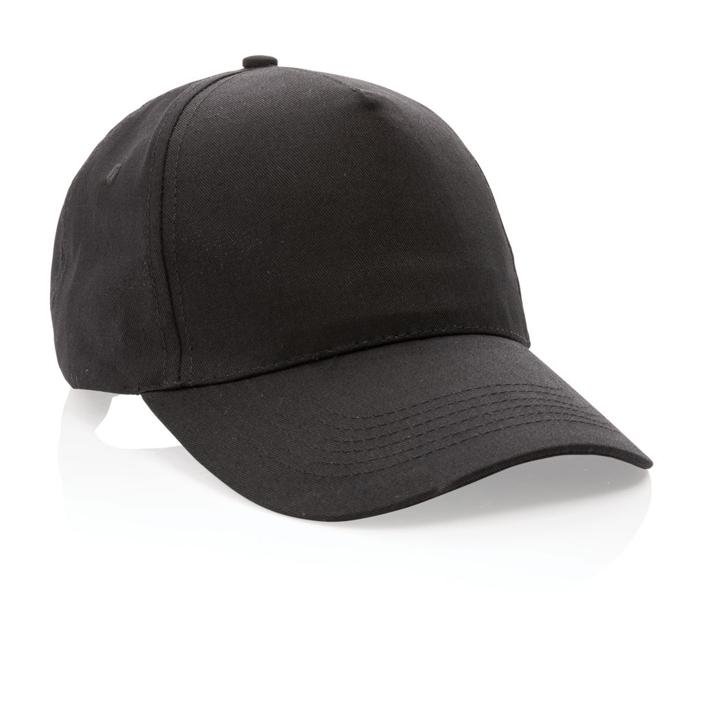 XDP453.33-1Impact 5 Panel Kappe aus 190gr rCotton mit AWARE™ Tracer_ schwarz