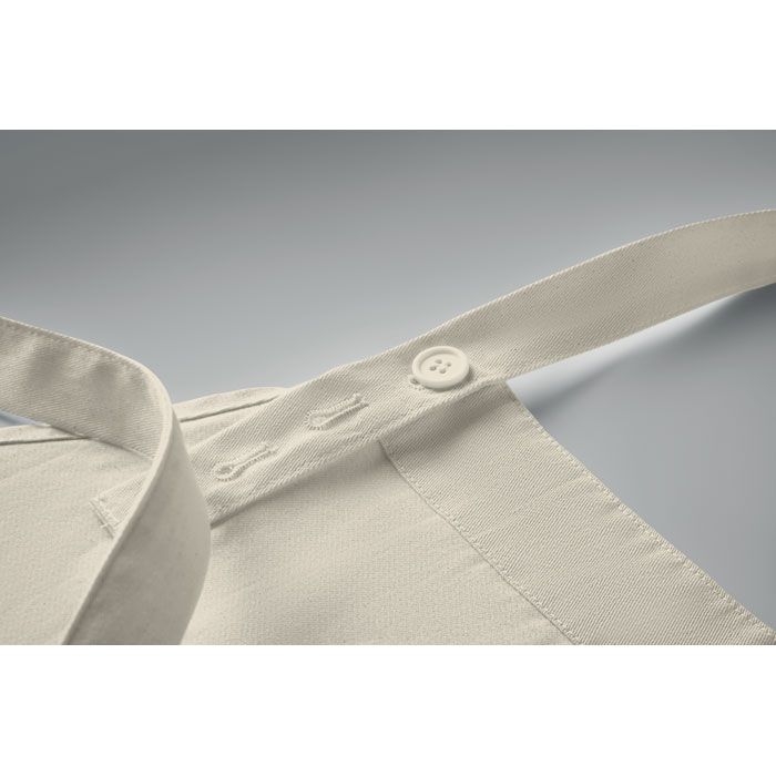MO2249-43Gamma Kuechenschuerze Organic Cotton_ off white