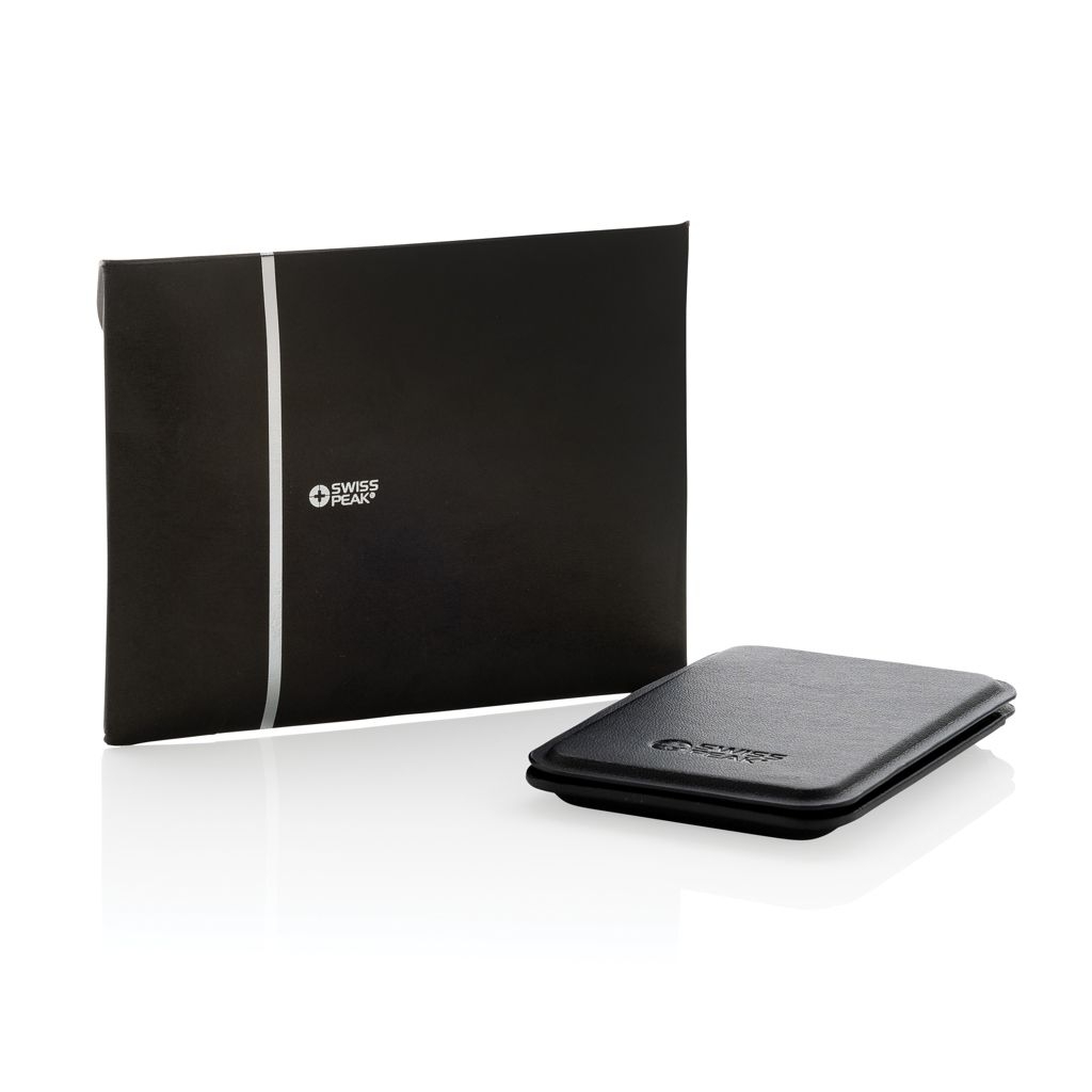 XDP301_75-01Magstand magnetische Handytasche mit Staender aus RCS rec. PU_ schwarz