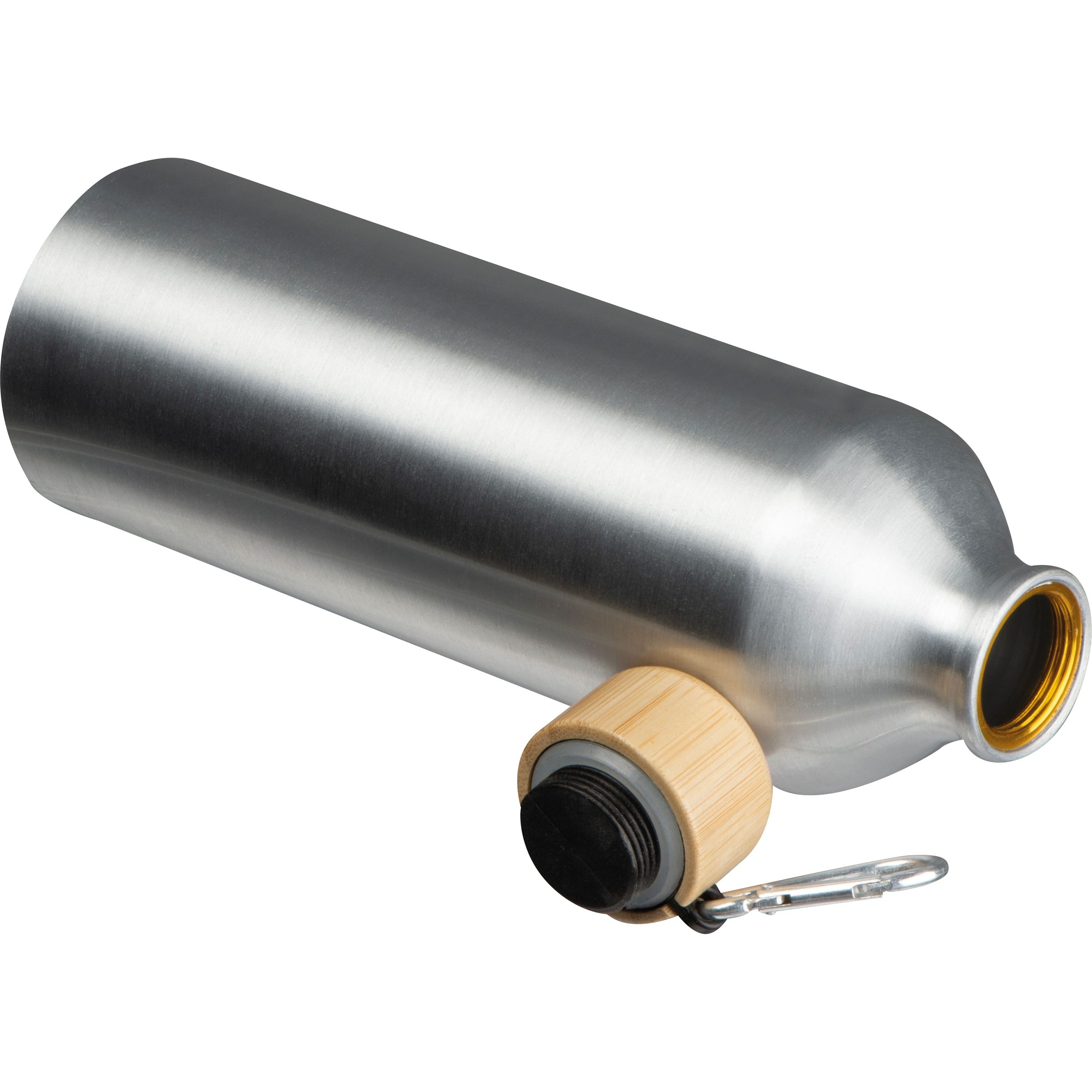 MA83763-07Trinkflasche aus recyceltem Aluminium _ silbergrau