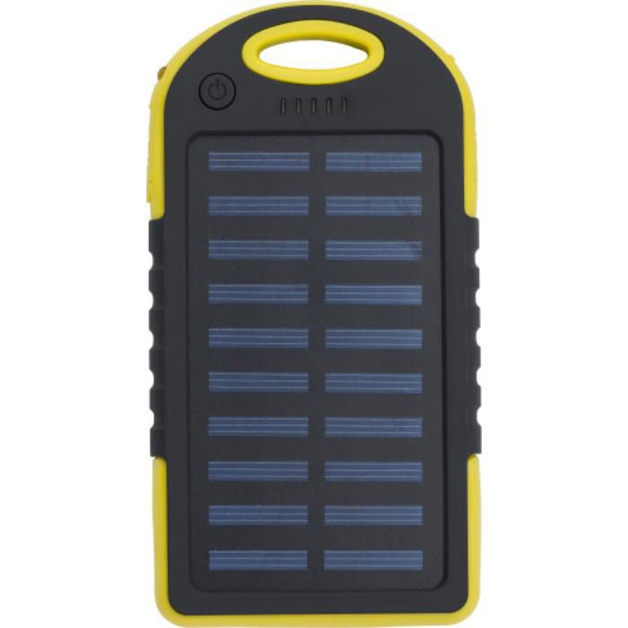 GI9333-06Solar Powerbank Aurora_ Gelb GI9333-06Solar Powerbank Aurora_ Gelb