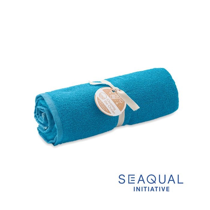 MO2059-12Sand SEAQUAL® Handtuch 70x140cm_ tuerkis