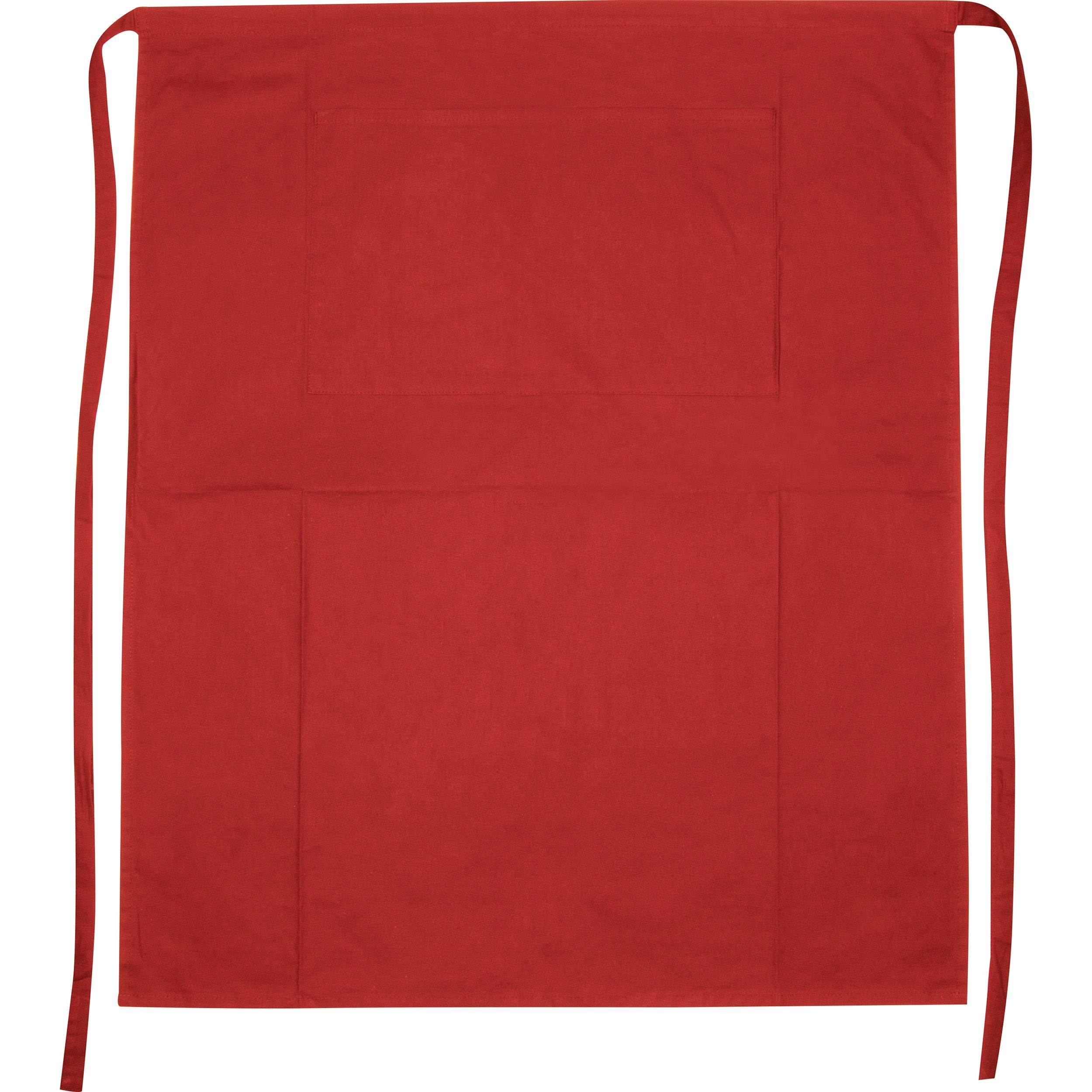 MA61383-05Kochschuerze aus Baumwolle GERTRUD_ rot