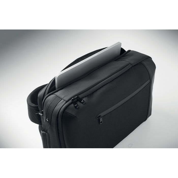 MO3226-03Boston 15_ Laptop-Jacquard-Rucksack_ schwarz