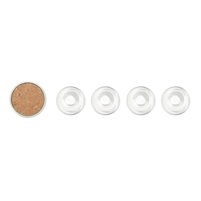 MO6655-22Picca Karaffe aus recyceltem Glas 1L_ Transparent