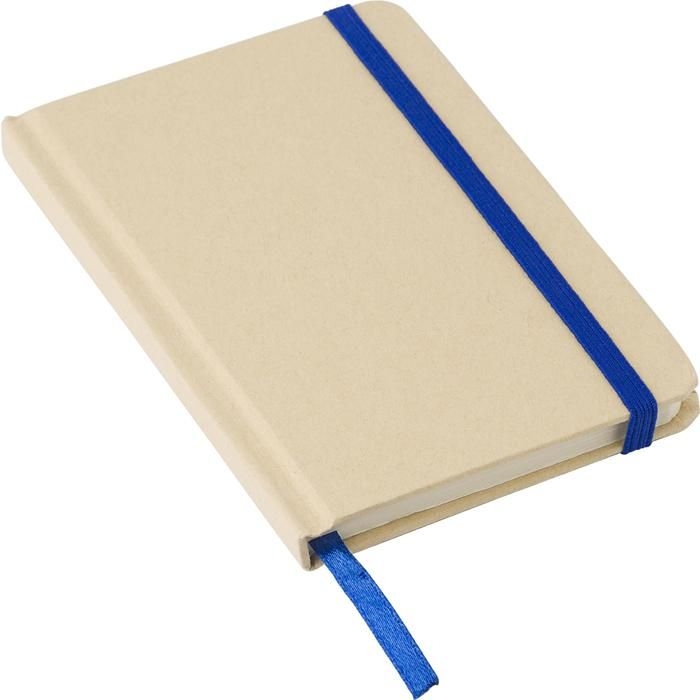 GI970665-05Notizbuch aus recyceltem Papier _A6_  John_ blau