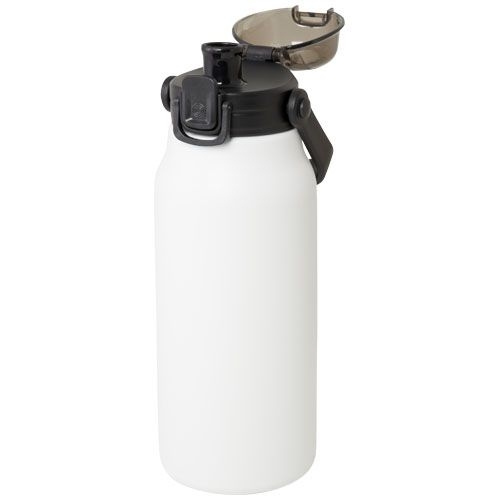 PF100789-1Giganto 1600 ml RCS-zertifizierte Kupfer-Vakuum Isolierflasche aus recyceltem Edelstahl _ weiss