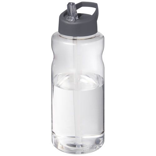PF210176-7H2O Active® Big Base 1L Sportflasche mit Ausgussdeckel_ grau