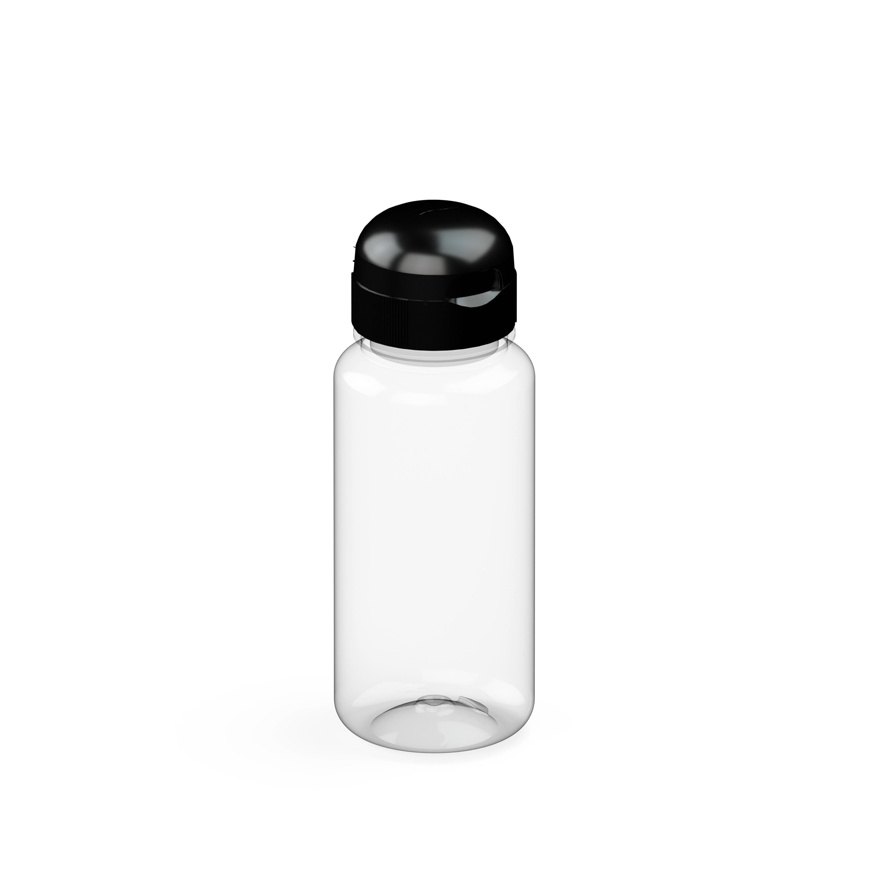 EL02233-2Trinkflasche _Sports_ 400 ml_ RENEW_ transparent_ schwarz