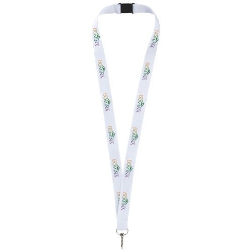 PF102193-3Lago Lanyard mit Sicherheitsverschluss_ weiss