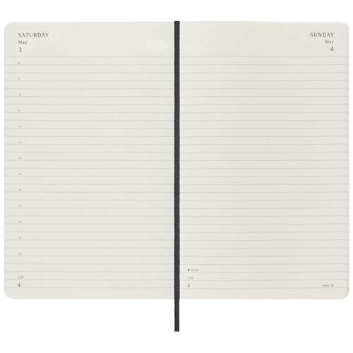 PF107936-1Moleskine Softcover 12 Monate Tageskalender_ schwarz