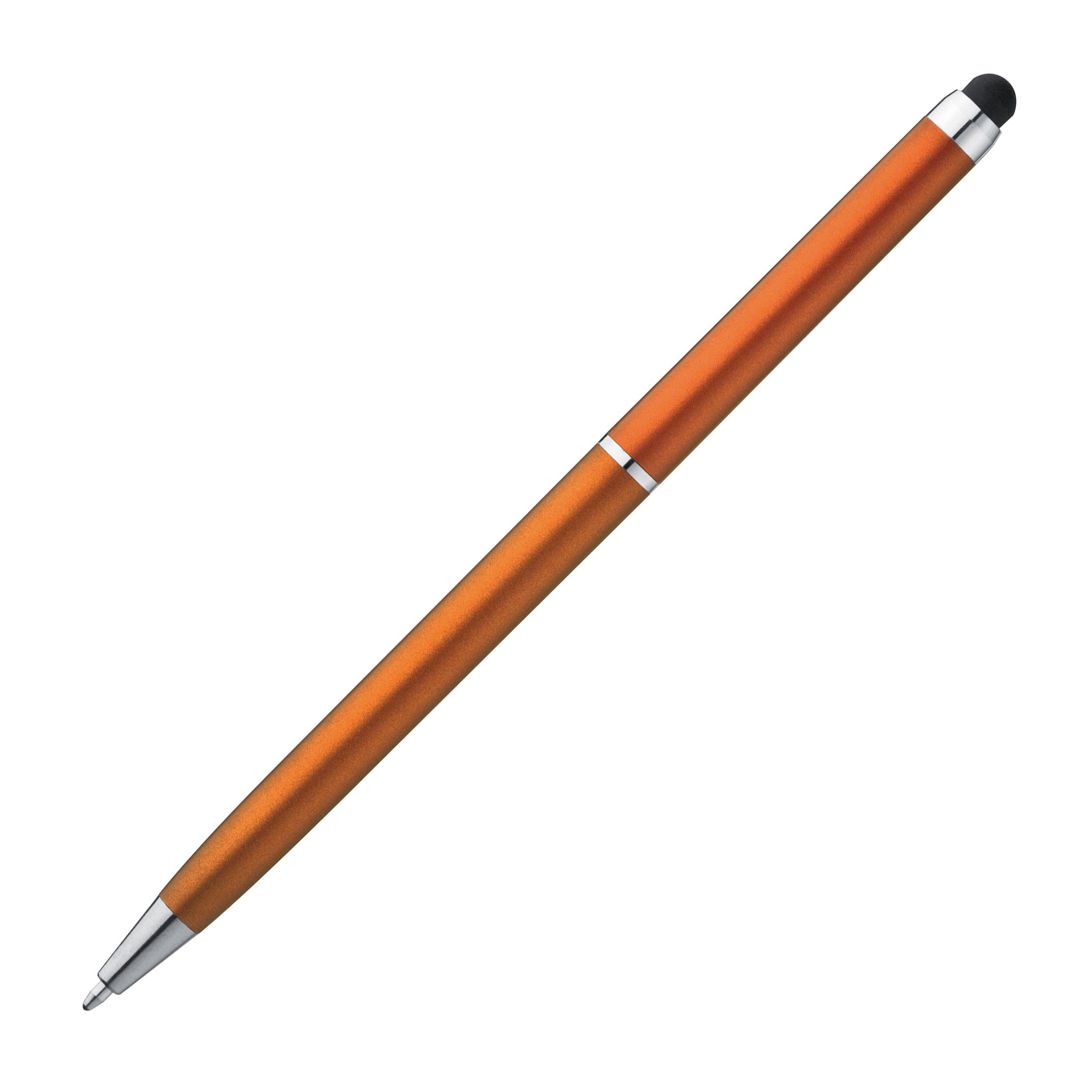 Kugelschreiber mit Touchfunktion, orange