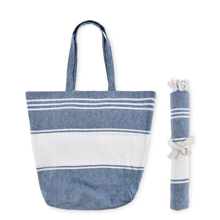 MO2954-04Hummum Hamamtuch-Set 50X14X38cm_ blau