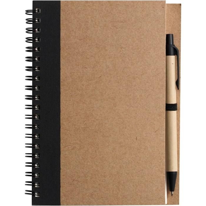GI2715-24Notizbuch aus recyceltem Papier Stella_ lila