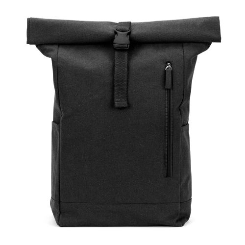 ST92533-103SAINT Roll Top Rucksack_ schwarz