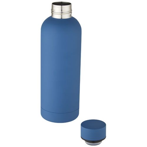 PF100712-3Spring 500 ml Kupfer-Vakuum Isolierflasche_ Tech blue