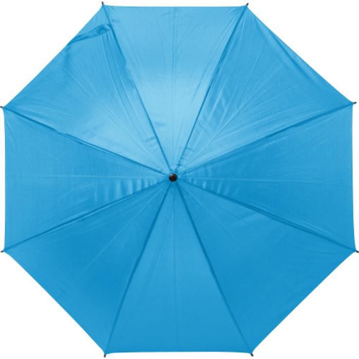 GI9126-18Automatik-Regenschirm aus Polyester Rachel_ Hellblau